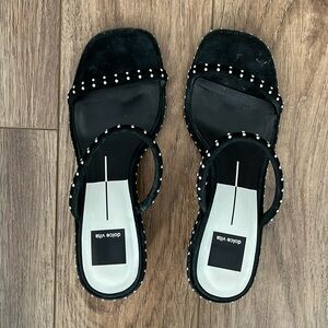 Dolce Vita Studded Black Heels